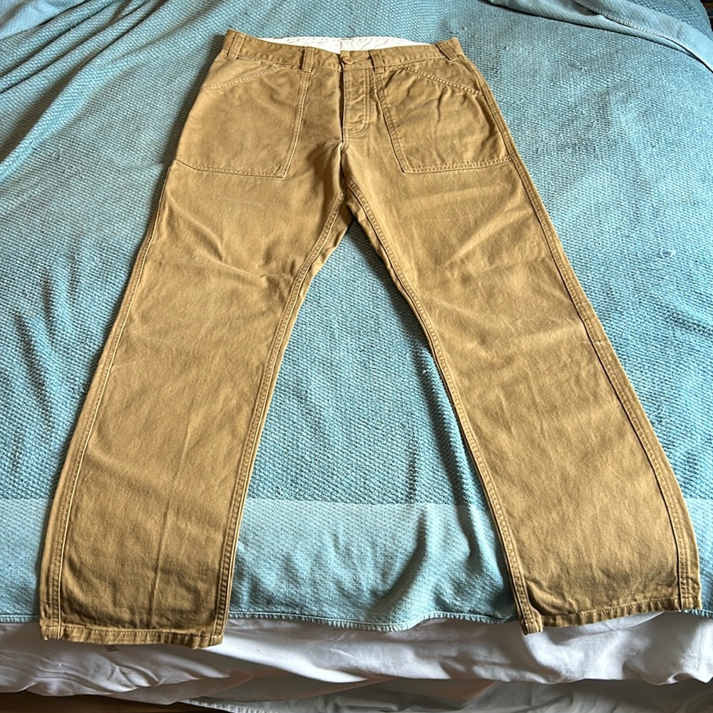 Topo Designs organic cotton pants, 32R